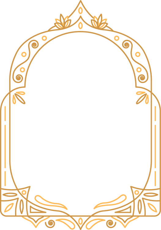 Elegant Ornate Profile Picture Frame